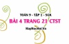 Bài 4 trang 21 Toán 9 tập 1 Chân trời sáng tạo SGK